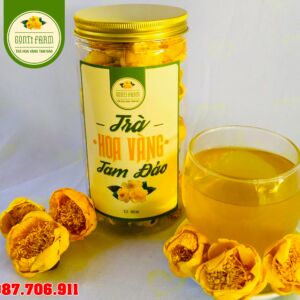 Hoa trà vàng Tam Đảo hoa đẹp 50g