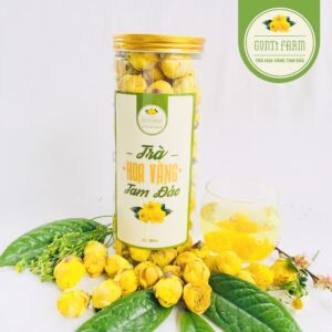 Hoa trà vàng nụ chúm chím đẹp sấy lạnh 100g