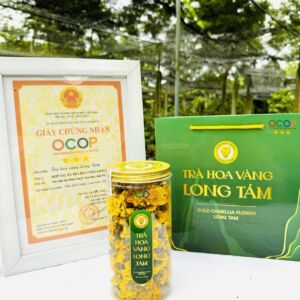 Trà hoa vàng Long Tám sấy nhiệt OCOP 3 sao 100g